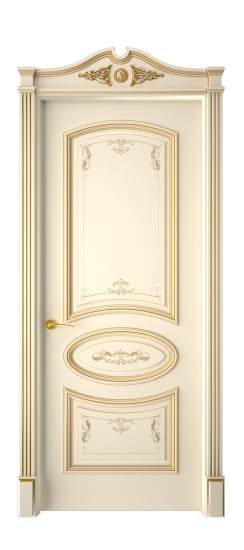 Багет 3 ДГ | Слоновая кость патина золото