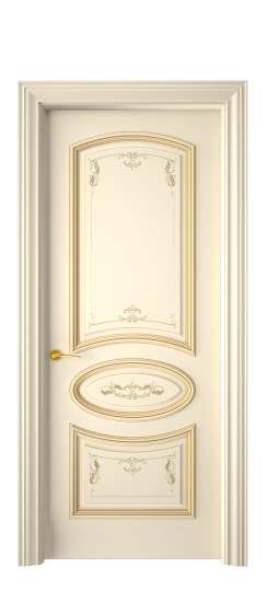 Багет 3 ДГ | Слоновая кость патина золото