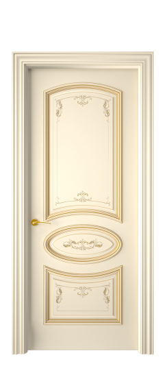 Багет 3 ДГ | Слоновая кость патина золото