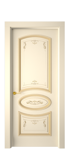 Багет 3 ДГ | Слоновая кость патина золото