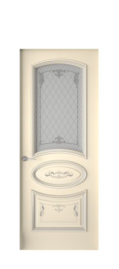 Багет 3 ДО | Слоновая кость патина серебро