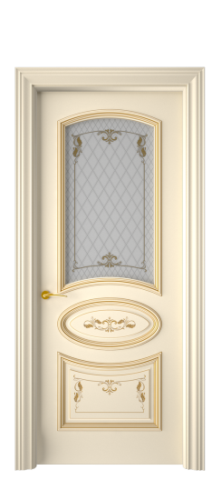 Багет 3 ДО | Слоновая кость патина золото