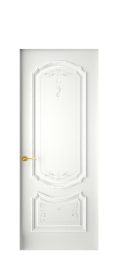 Багет 4 ДГ | Белая эмаль