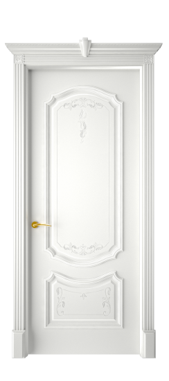 Багет 4 ДГ | Белая эмаль