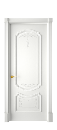 Багет 4 ДГ | Белая эмаль