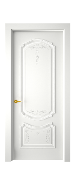 Багет 4 ДГ | Белая эмаль