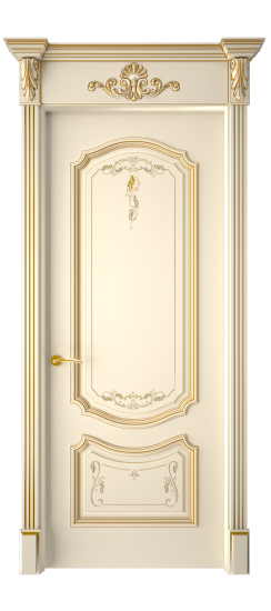 Багет 4 ДГ | Слоновая кость патина золото