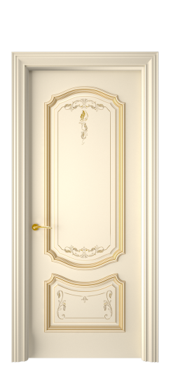 Багет 4 ДГ | Слоновая кость патина золото