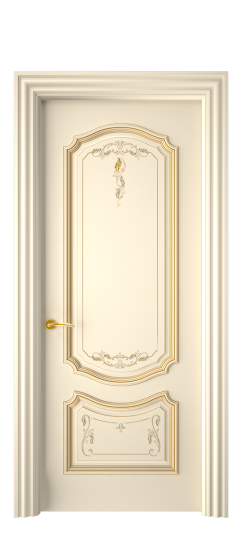 Багет 4 ДГ | Слоновая кость патина золото