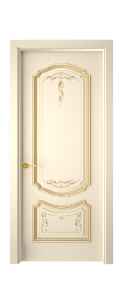 Багет 4 ДГ | Слоновая кость патина золото