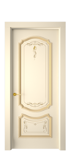 Багет 4 ДГ | Слоновая кость патина золото