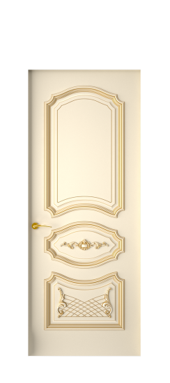 Багет 5.1 ДГ | Слоновая кость патина золото