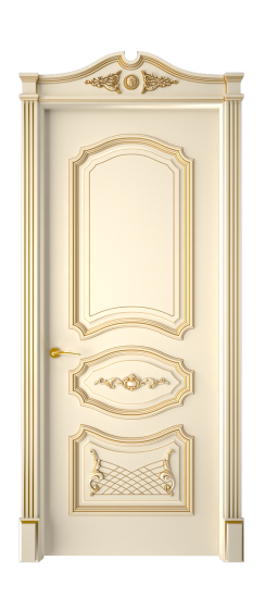 Багет 5.1 ДГ | Слоновая кость патина золото