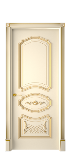 Багет 5.1 ДГ | Слоновая кость патина золото