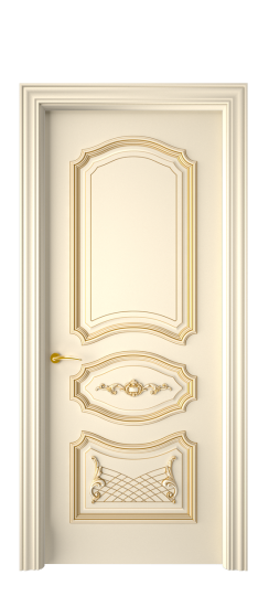 Багет 5.1 ДГ | Слоновая кость патина золото