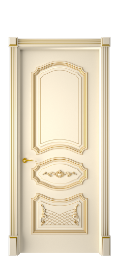 Багет 5.1 ДГ | Слоновая кость патина золото