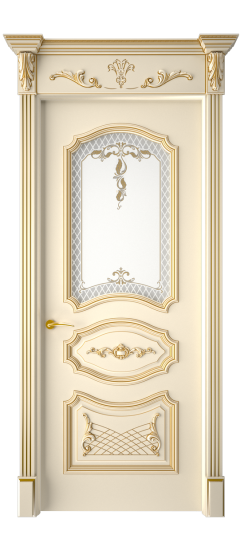 Багет 5.1 ДО | Слоновая кость патина золото