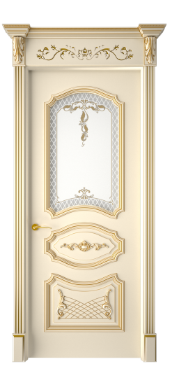 Багет 5.1 ДО | Слоновая кость патина золото