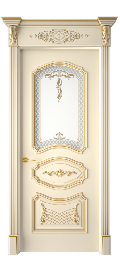 Багет 5.1 ДО | Слоновая кость патина золото