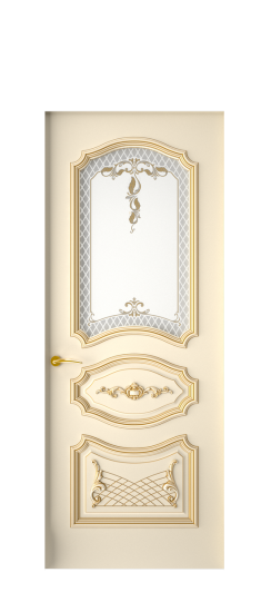 Багет 5.1 ДО | Слоновая кость патина золото