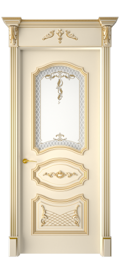 Багет 5.1 ДО | Слоновая кость патина золото