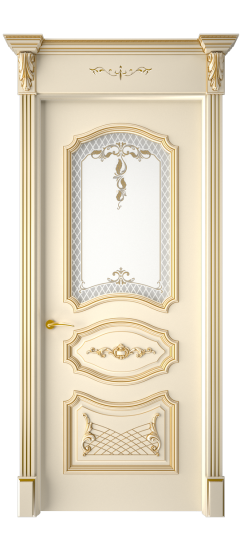 Багет 5.1 ДО | Слоновая кость патина золото