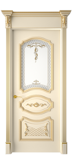 Багет 5.1 ДО | Слоновая кость патина золото