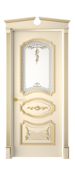 Багет 5.1 ДО | Слоновая кость патина золото