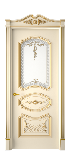 Багет 5.1 ДО | Слоновая кость патина золото