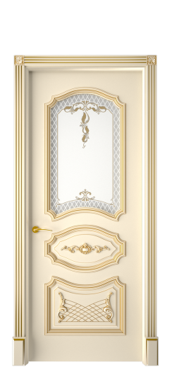 Багет 5.1 ДО | Слоновая кость патина золото