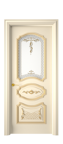 Багет 5.1 ДО | Слоновая кость патина золото