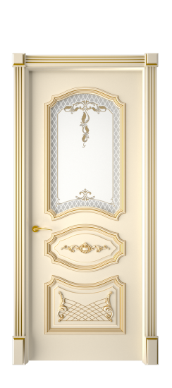 Багет 5.1 ДО | Слоновая кость патина золото