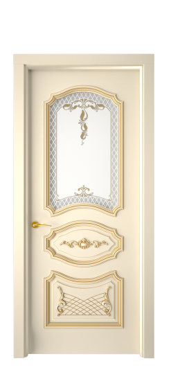 Багет 5.1 ДО | Слоновая кость патина золото