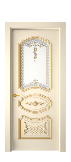 Багет 5.1 ДО | Слоновая кость патина золото