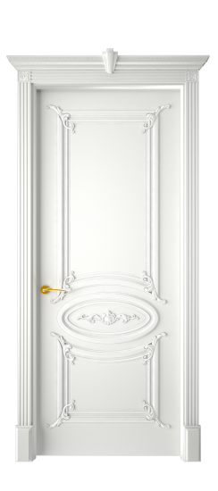 Багет 9.1 ДГ | Белая эмаль