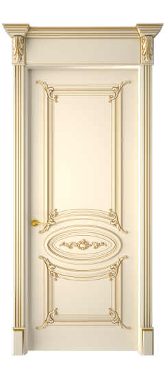 Багет 9.1 ДГ | Слоновая кость патина золото