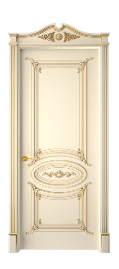 Багет 9.1 ДГ | Слоновая кость патина золото