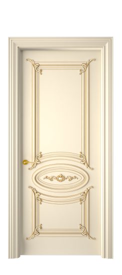 Багет 9.1 ДГ | Слоновая кость патина золото