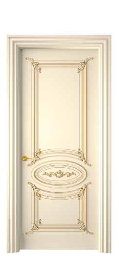 Багет 9.1 ДГ | Слоновая кость патина золото