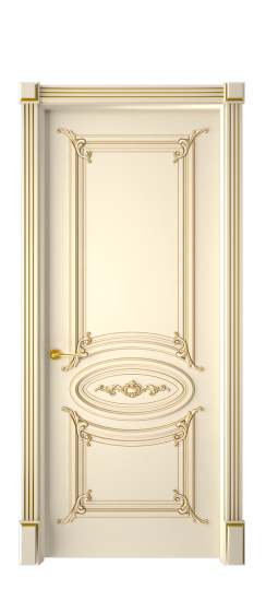 Багет 9.1 ДГ | Слоновая кость патина золото