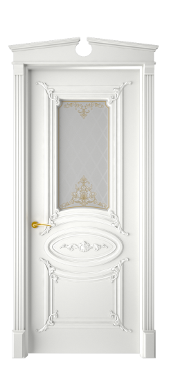 Багет 9.1 ДО | Белая эмаль