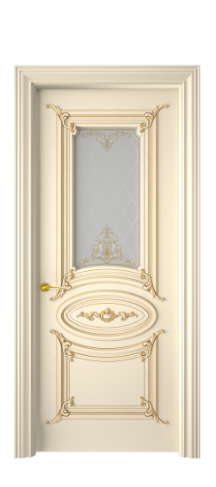 Багет 9.1 ДО | Слоновая кость патина золото