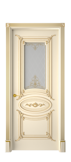 Багет 9.1 ДО | Слоновая кость патина золото