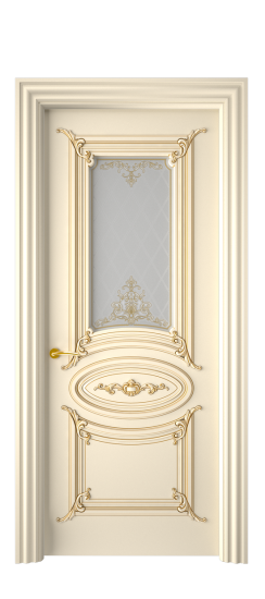 Багет 9.1 ДО | Слоновая кость патина золото