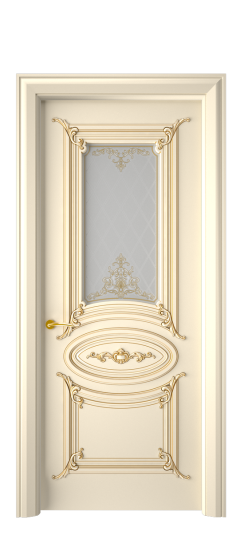 Багет 9.1 ДО | Слоновая кость патина золото