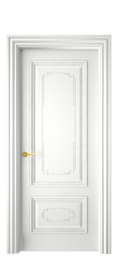 Багет А11.2 ДГ | Белая эмаль