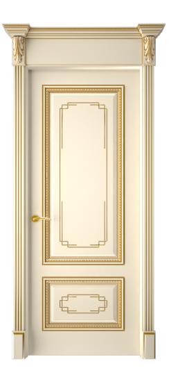 Багет А11.2 ДГ | Слоновая кость патина золото