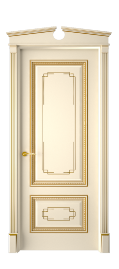 Багет А11.2 ДГ | Слоновая кость патина золото