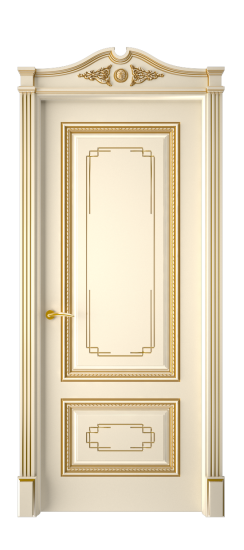 Багет А11.2 ДГ | Слоновая кость патина золото