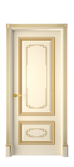 Багет А11.2 ДГ | Слоновая кость патина золото